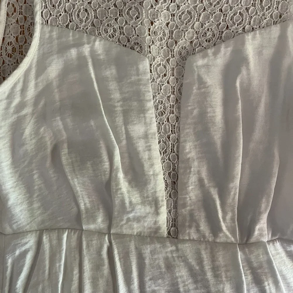 BCBGeneration White Lace Dress - Picture 3 of 4